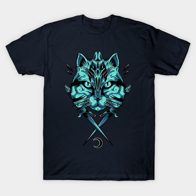 Cat Sai T-Shirt by Scottconnick